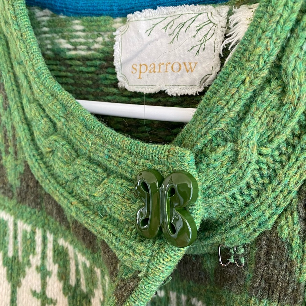 Anthropologie Sparrow sweater coat - warm and cozy - Picture 3 of 11